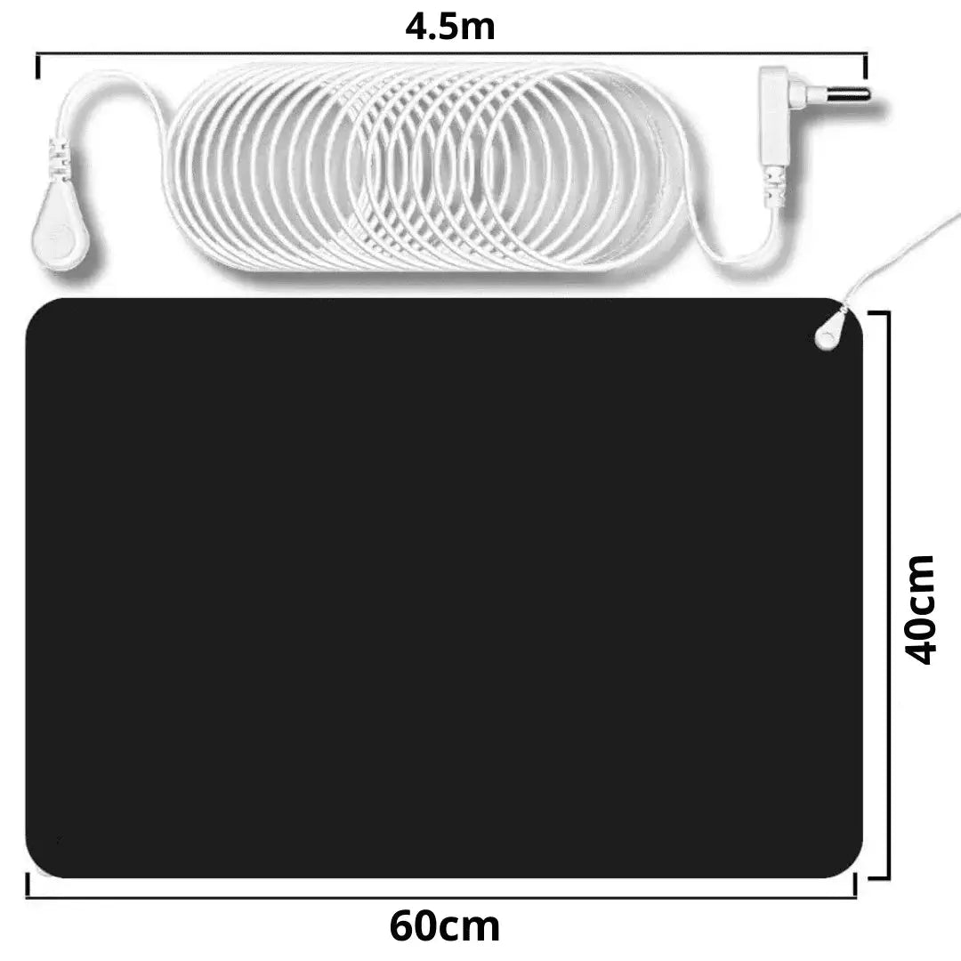 spécification technique (longueur, matériaux) du tapis de mise à la terre